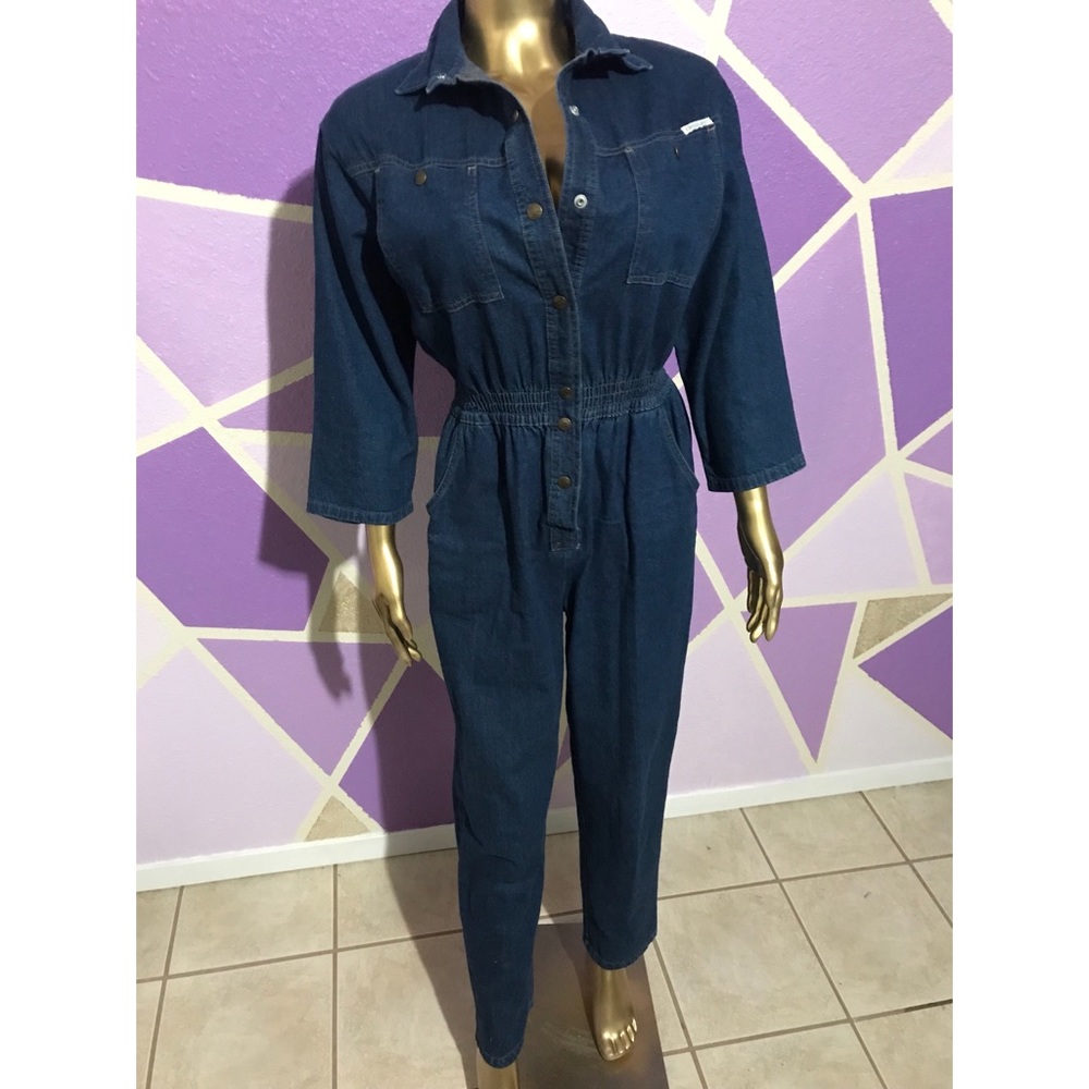 Vintage denim jumpsuit